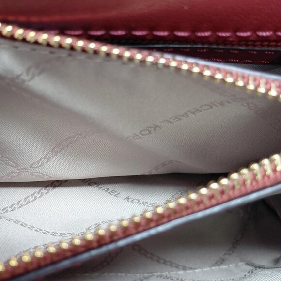 MICHAEL KORS WHITNEY RED LEATHER - Picture 9 of 10